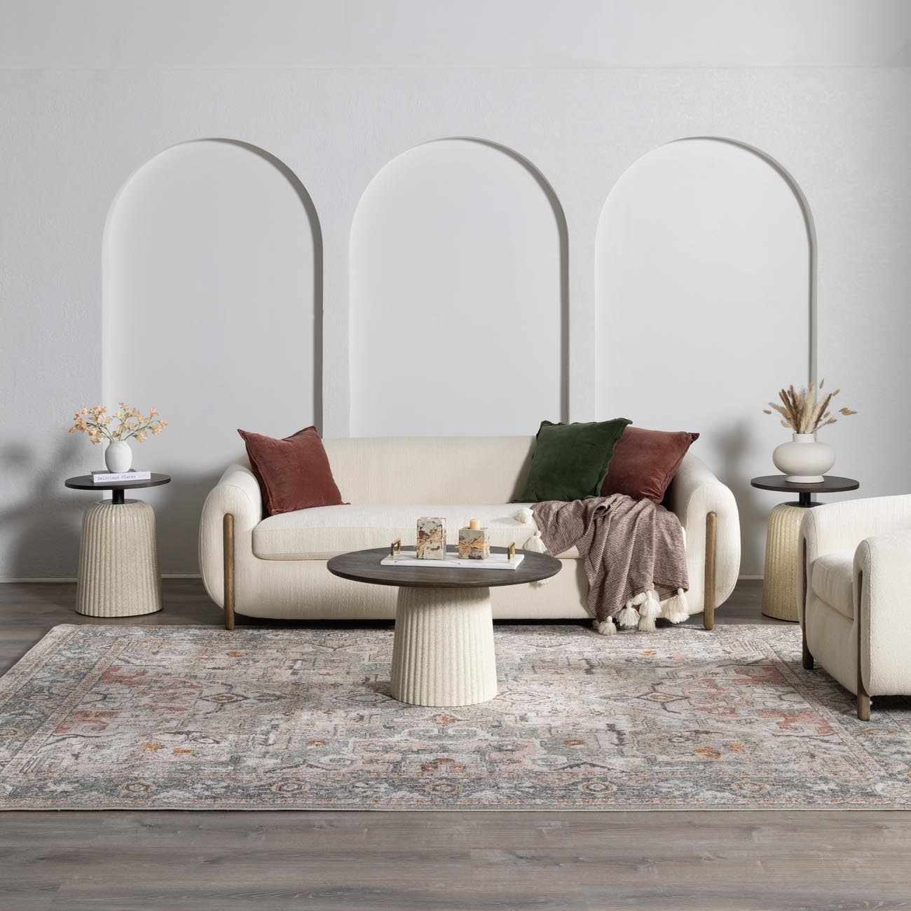 Coastal Area Rug - Modern Bolinas Design for Homes