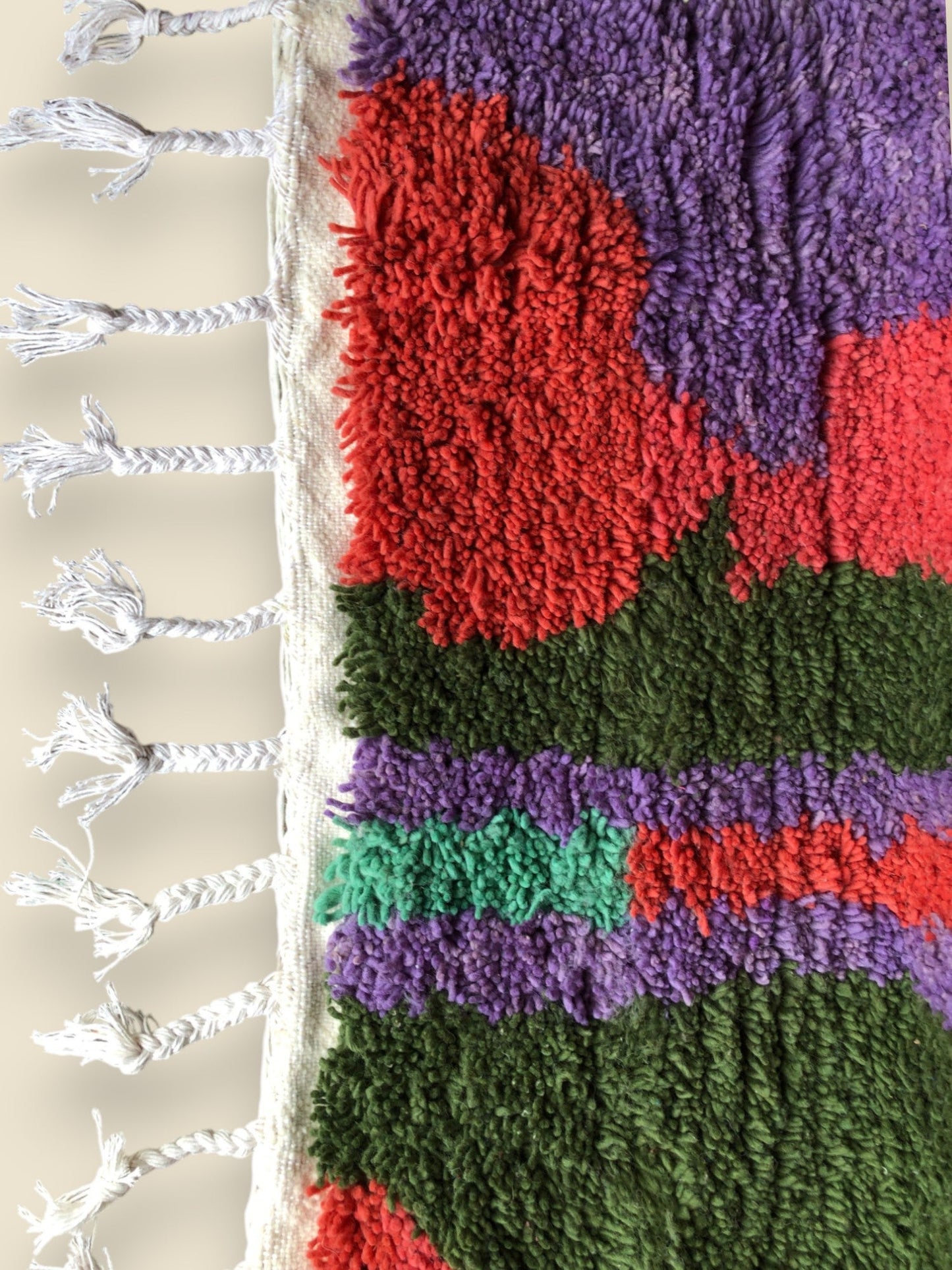 Nadia Handwoven Moroccan Rug – Colorful Wool