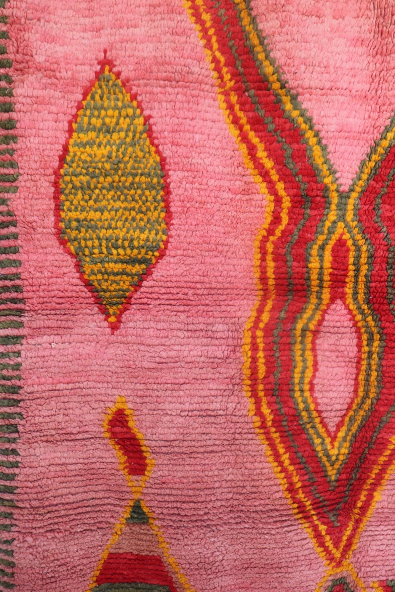 Limra Berber Rug – Pink Moroccan Wool Rug