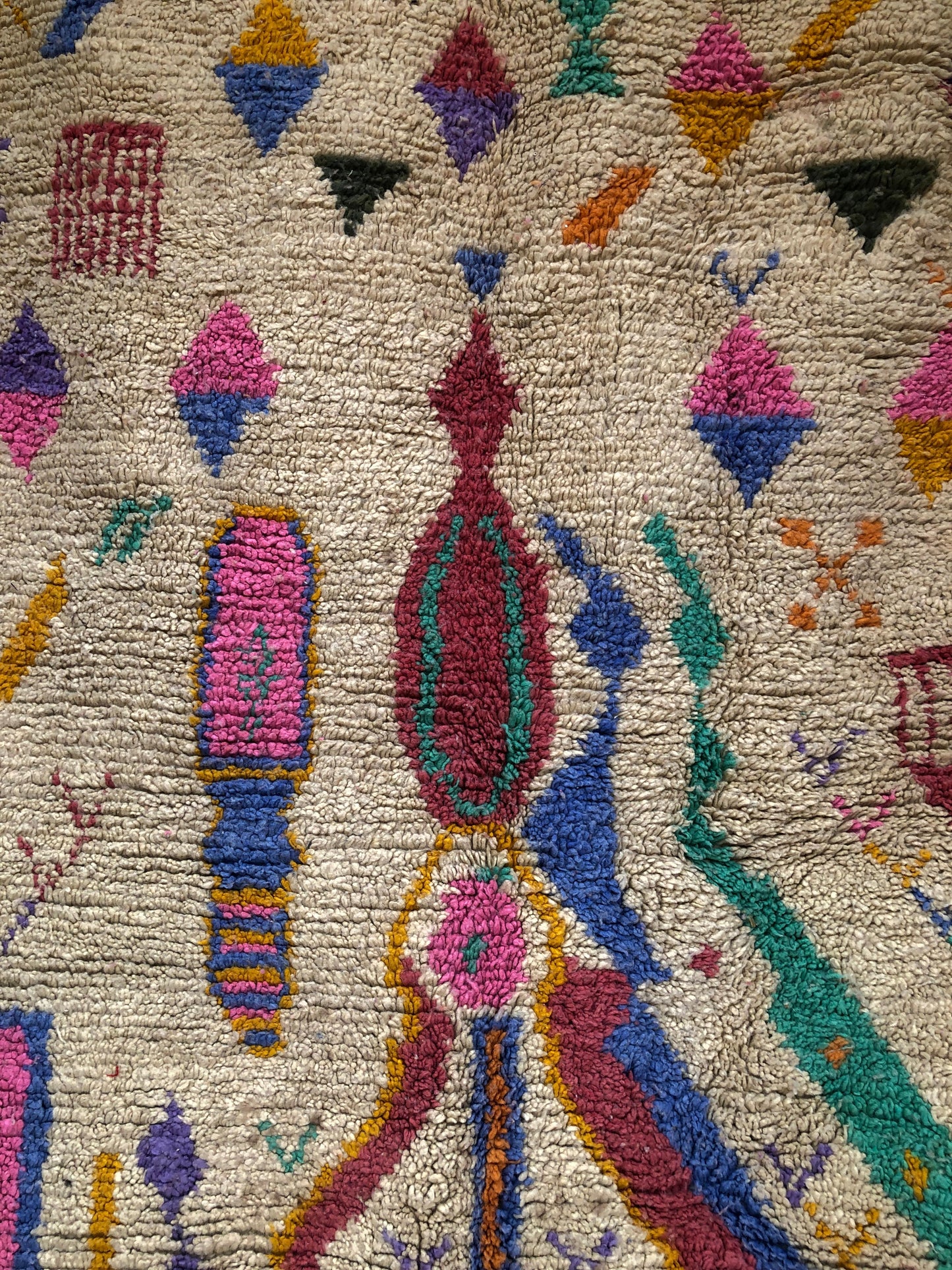 Zahra Moroccan Rug – Handmade Colorful Berber Wool