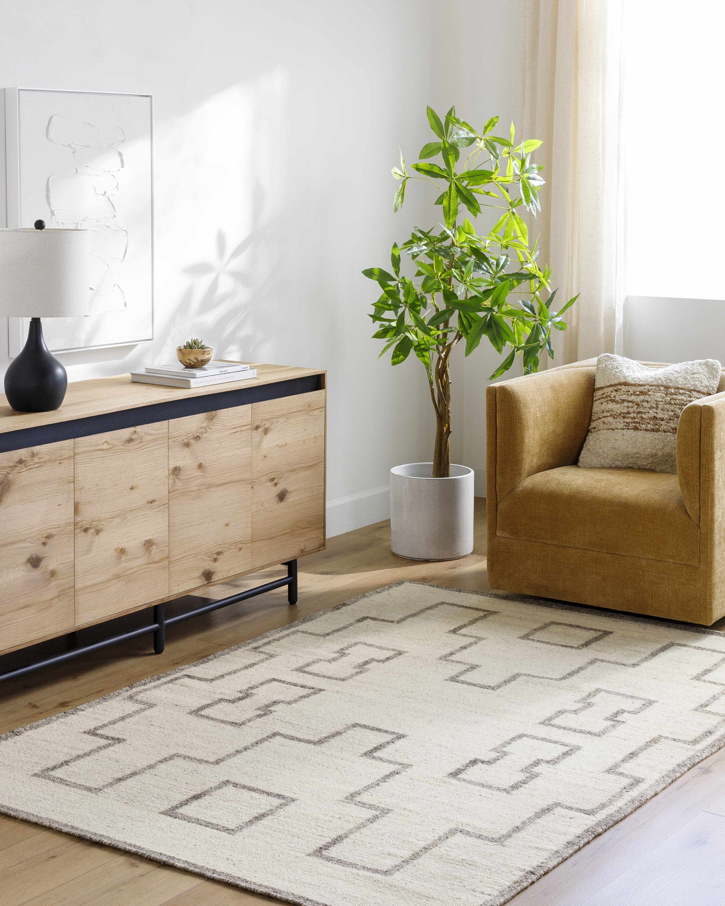 Modern Area Rug - Soft Stylish Floor Covering