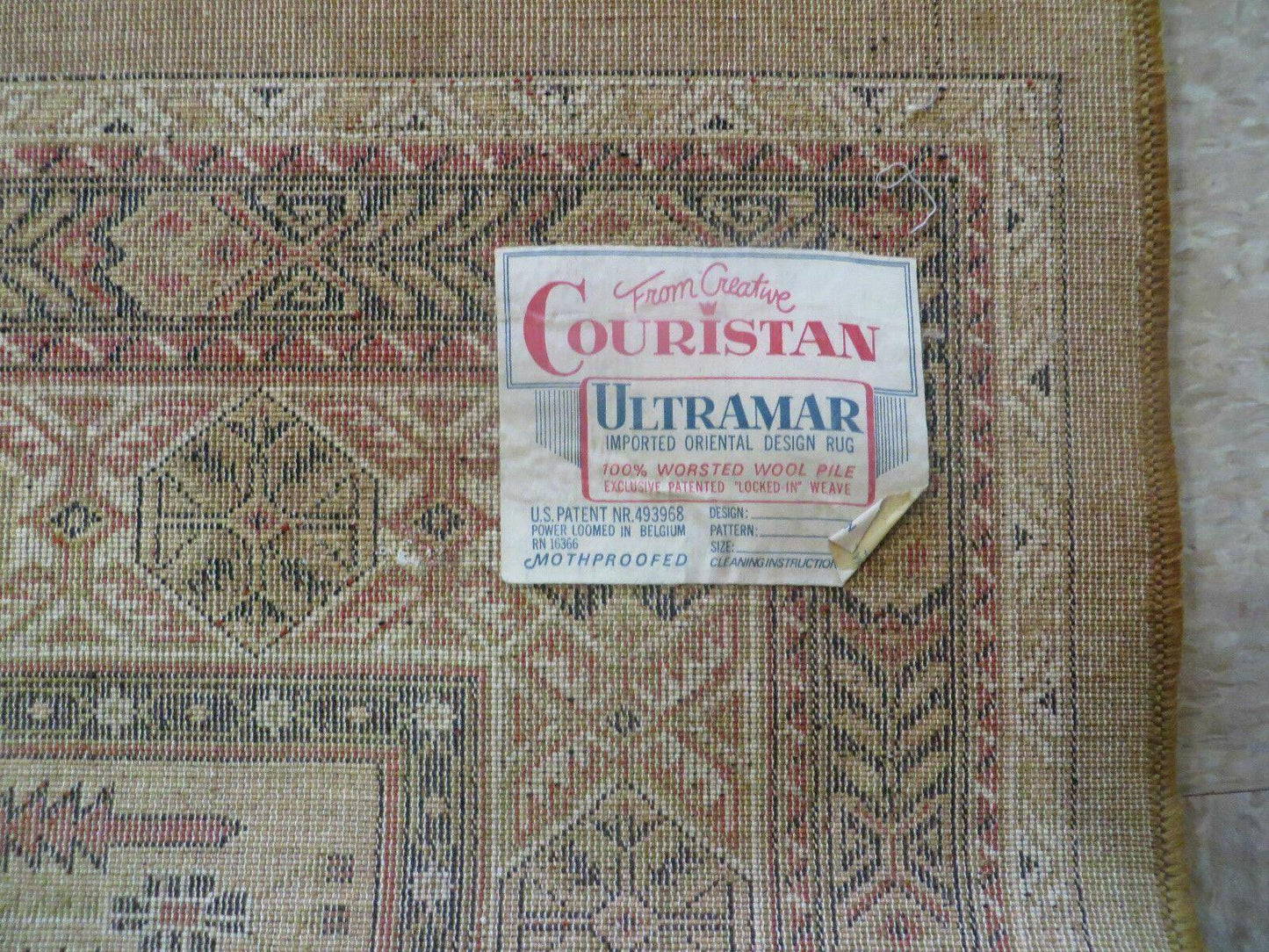 Couristan Belgium Power Loomed Wool Rug 10x14 Living Room Oriental Carpet