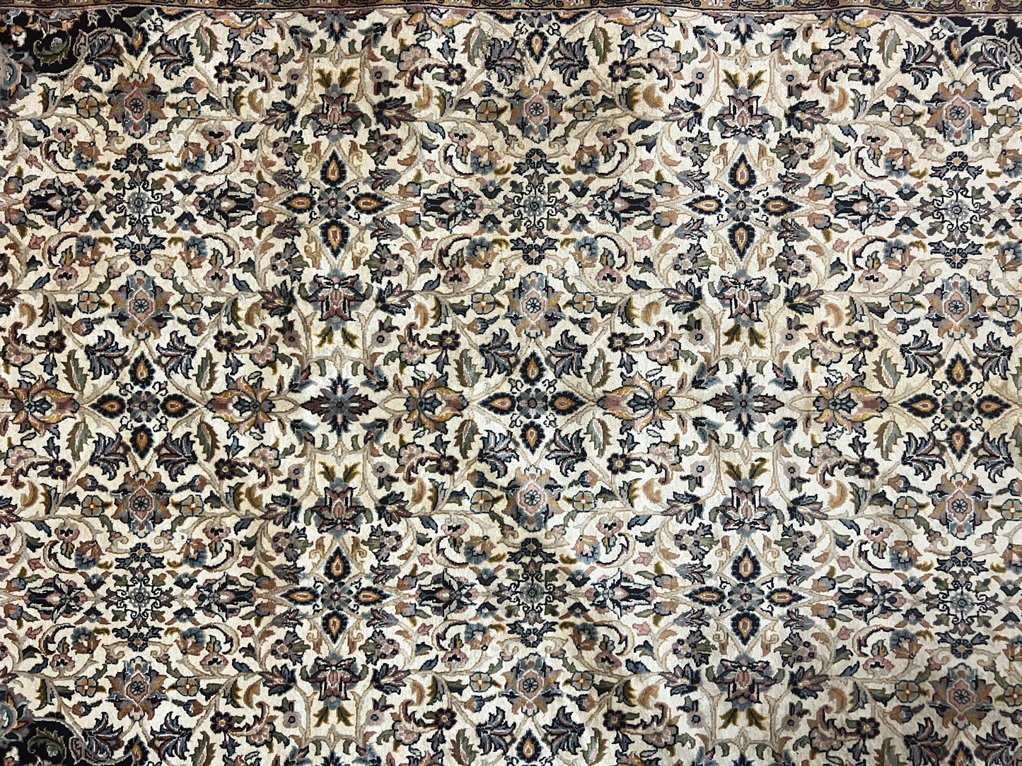 Premium Handmade Wool Persian Rug 5x8 Vintage Floral Allover Oriental Carpet