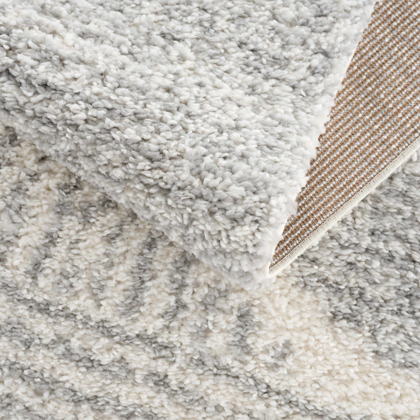 Gray Plush Area Rug - Cozy Home Decor Accent