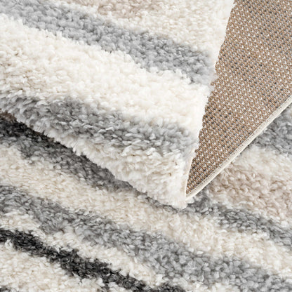 Zoya Striped Area Rug - Modern Home Décor Rug