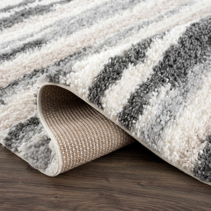 Zoya Striped Area Rug - Modern Home Décor Rug