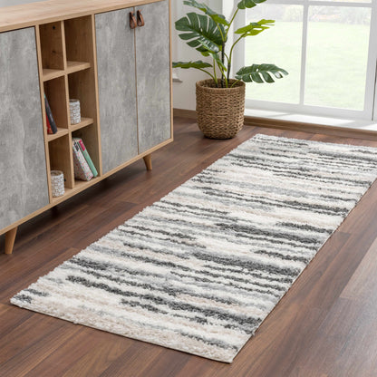 Zoya Striped Area Rug - Modern Home Décor Rug