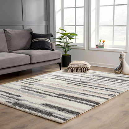 Zoya Striped Area Rug - Modern Home Décor Rug