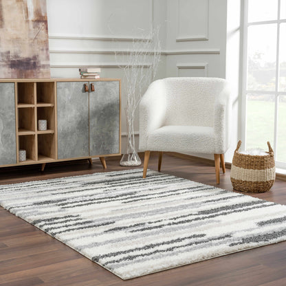 Zoya Striped Area Rug - Modern Home Décor Rug