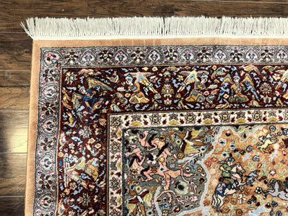 Karastan Rug 10x14 Persian Hunting Wool Pile Vintage Power Loomed In USA