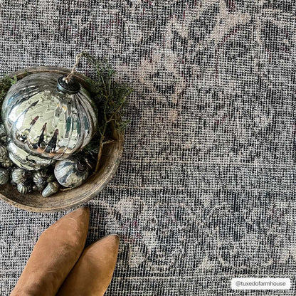 Dusty Blue Washable Rug - Soft Durable Greenpoint Collection