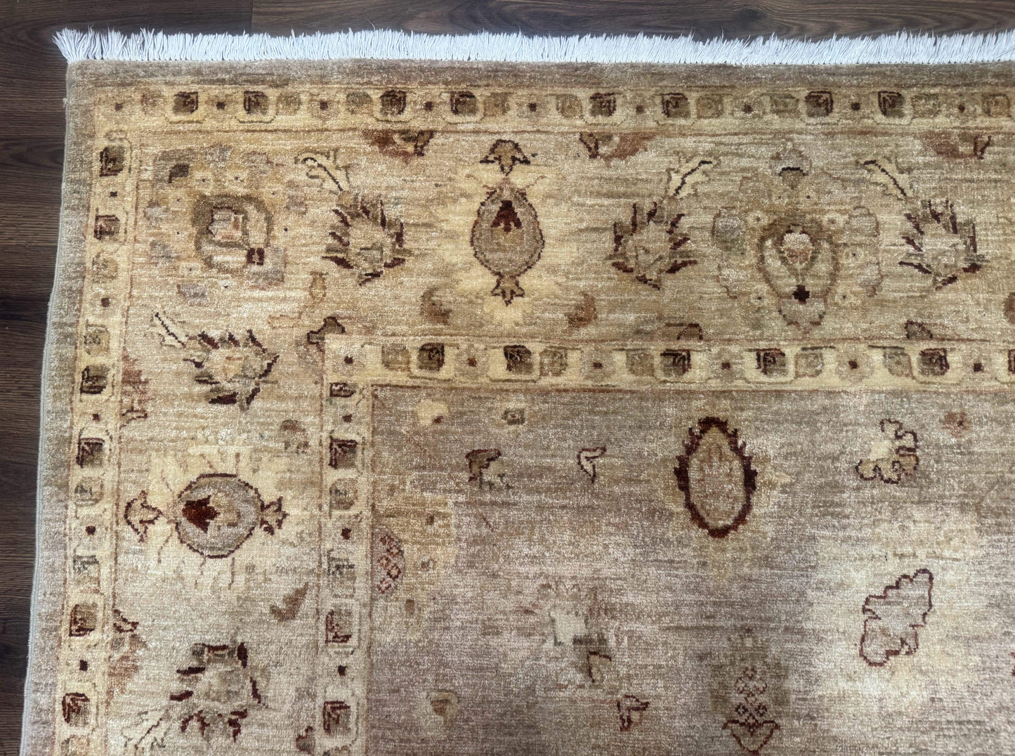 Peshawar Rug 8x11 Handmade Wool Indo Persian Mahal Carpet Vintage Oriental Style