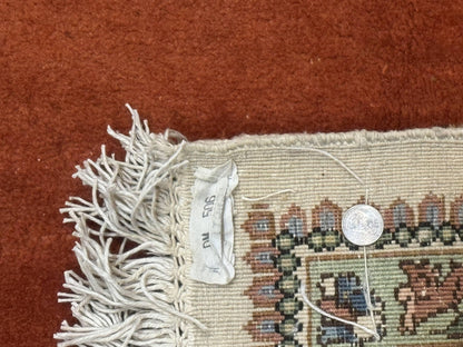 Persian Rug 11x13 Vintage Tabriz Tabatabai Semi Open Field Wool Pile