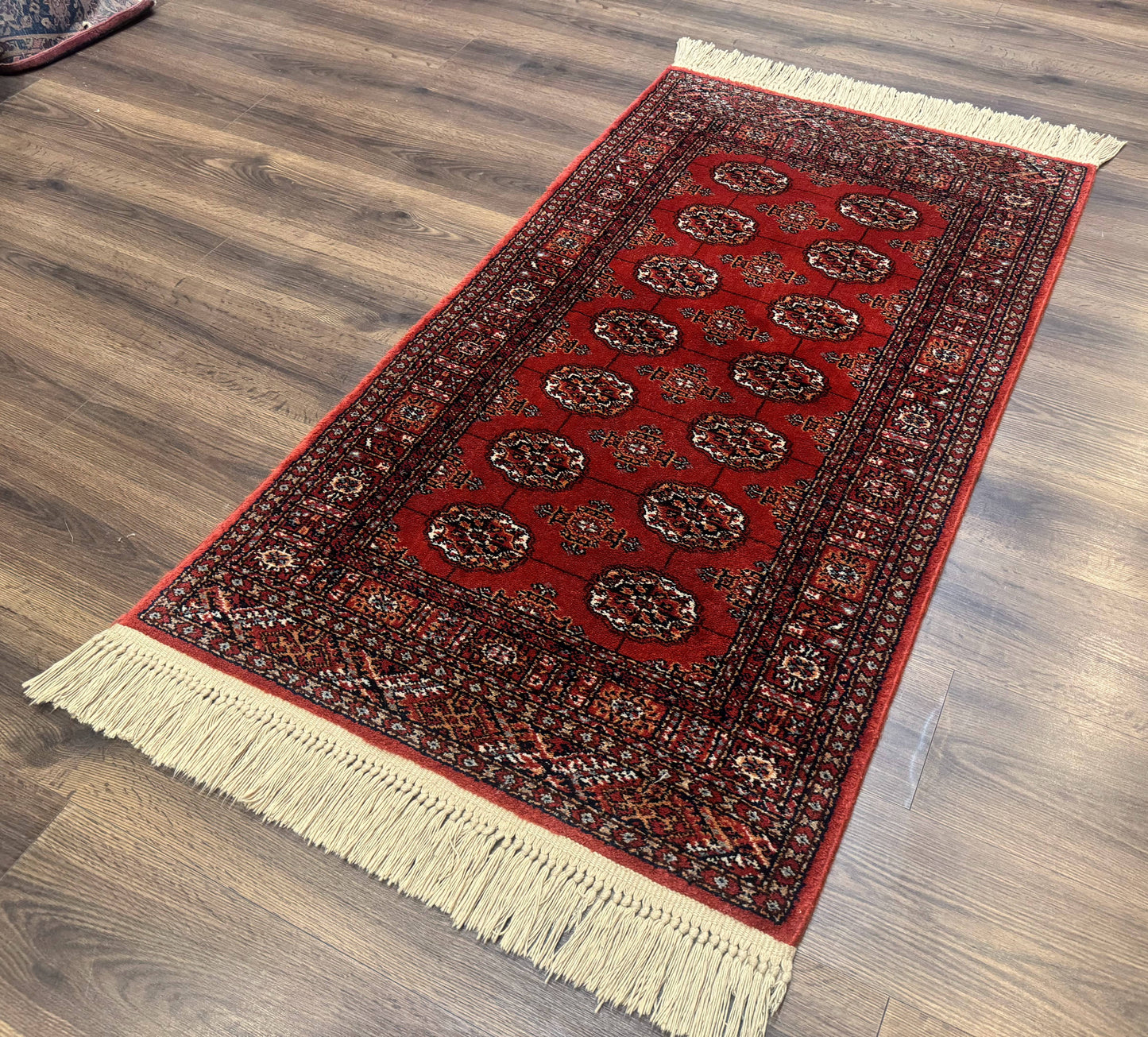 Karastan Bokhara Wool Rug 3x5 Antique Vintage Discontinued 700 Series