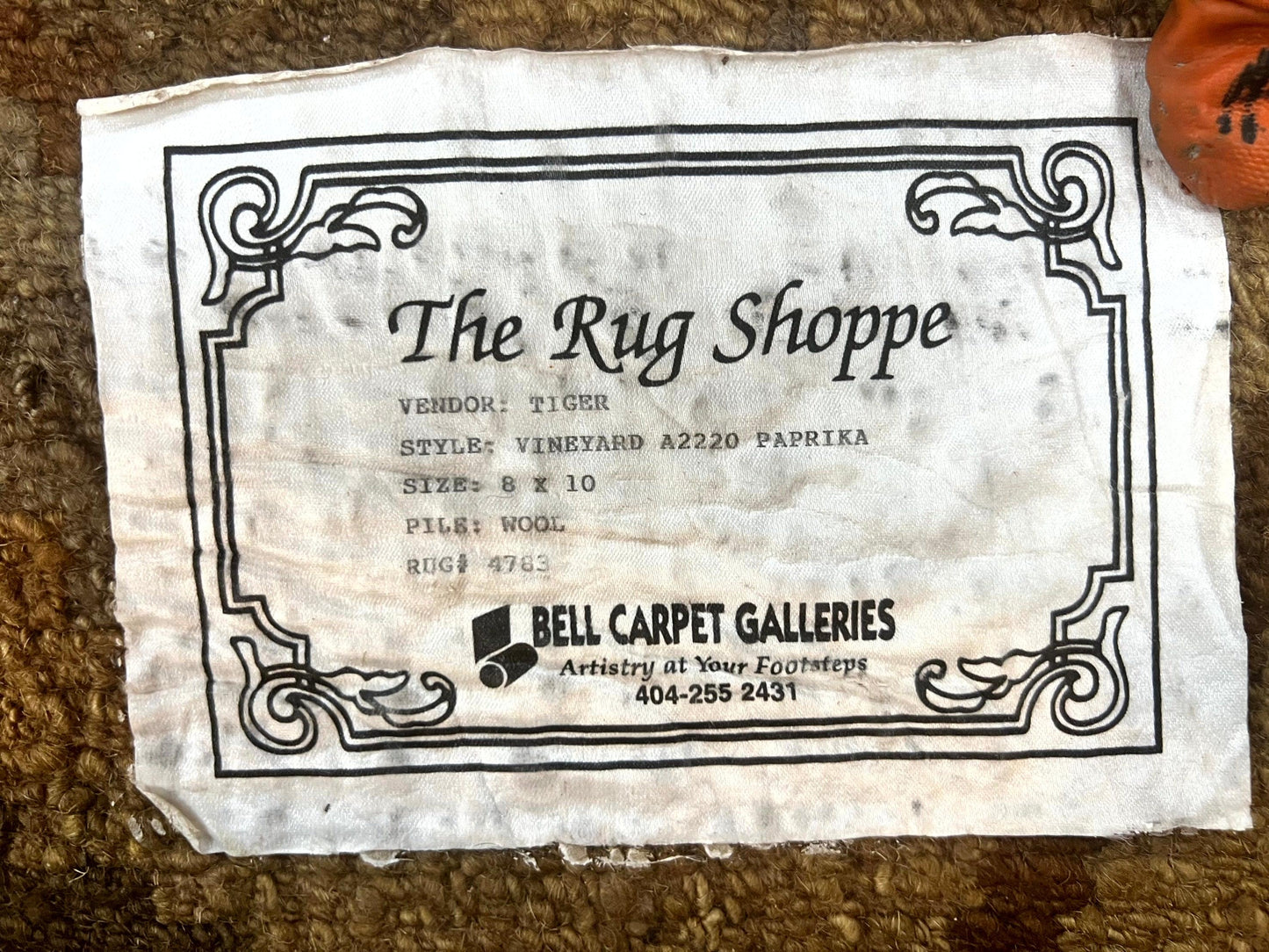 Tibetan Aubusson Rug 8x10 Handmade Wool Floral Vintage Traditional