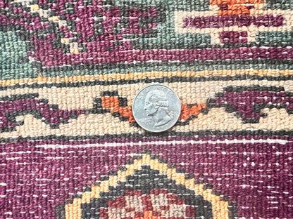 Persian Nahavand Tribal Rug 5x6 Handwoven Wool Geometric Vintage Carpet