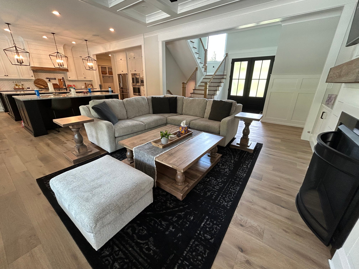 Balustrade Coffee Table Handcrafted Solid Wood