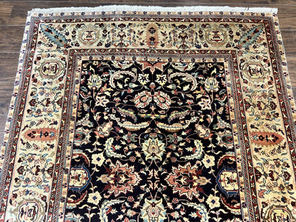 Indo Persian Rug Hand Knotted Wool 5x15 Vintage Floral Oriental Runner