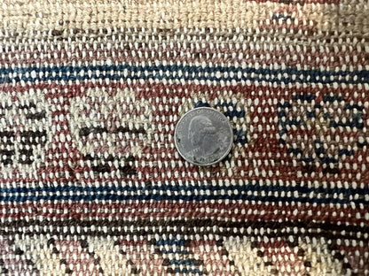 Antique Persian Sarab Runner Rug 3x11 Handmade Wool Camel Hair Hallway Carpet