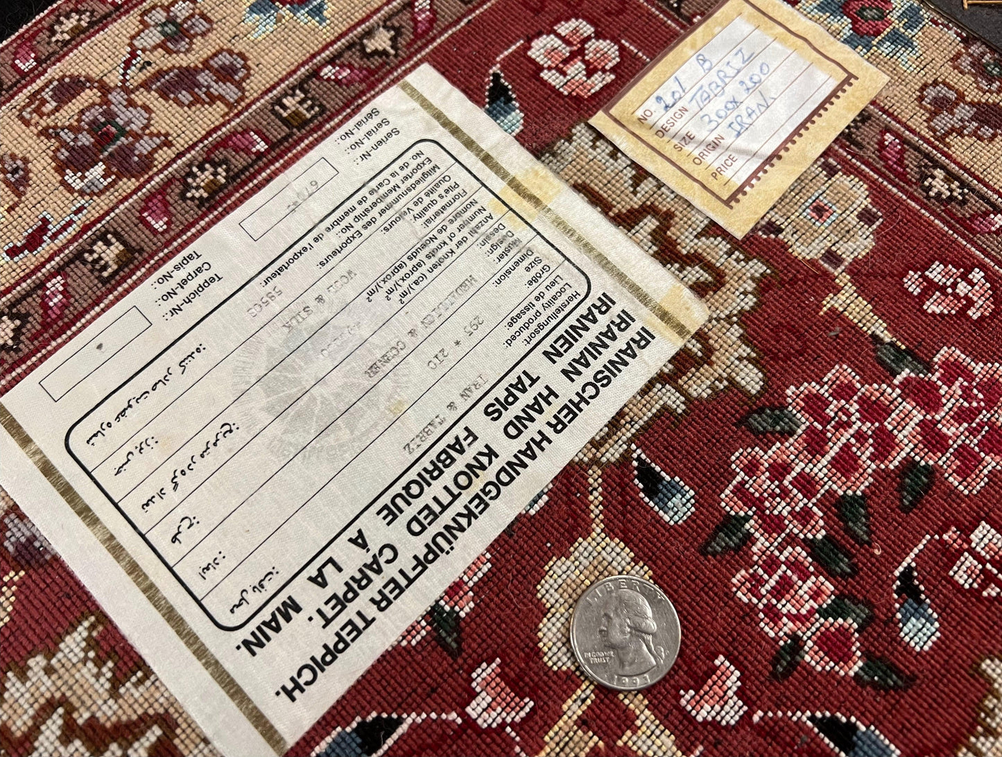 Tabriz Persian carpet