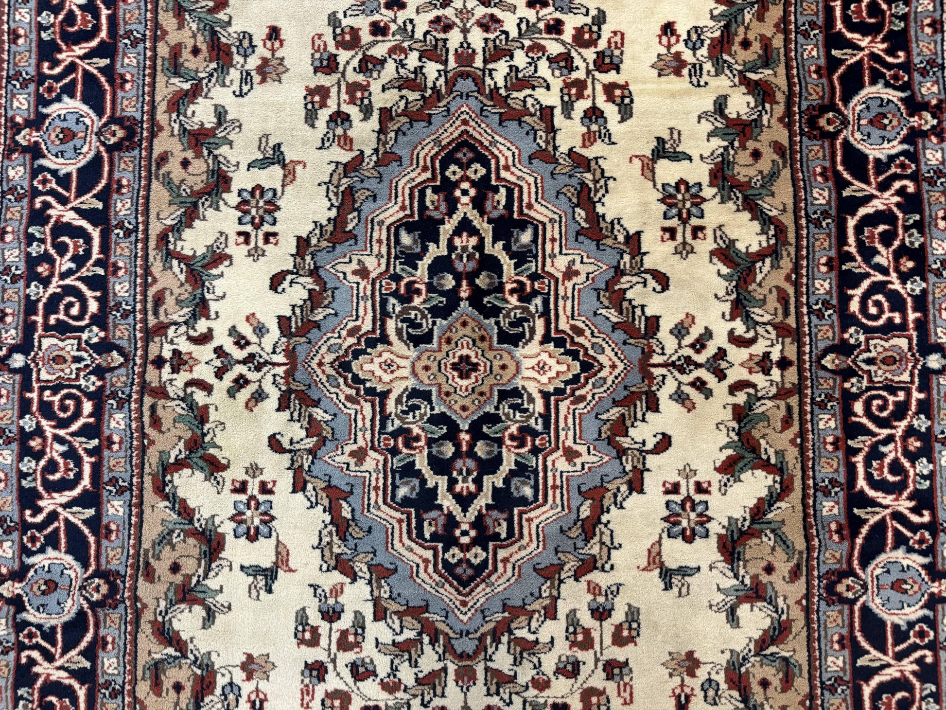 Ivory beige rug