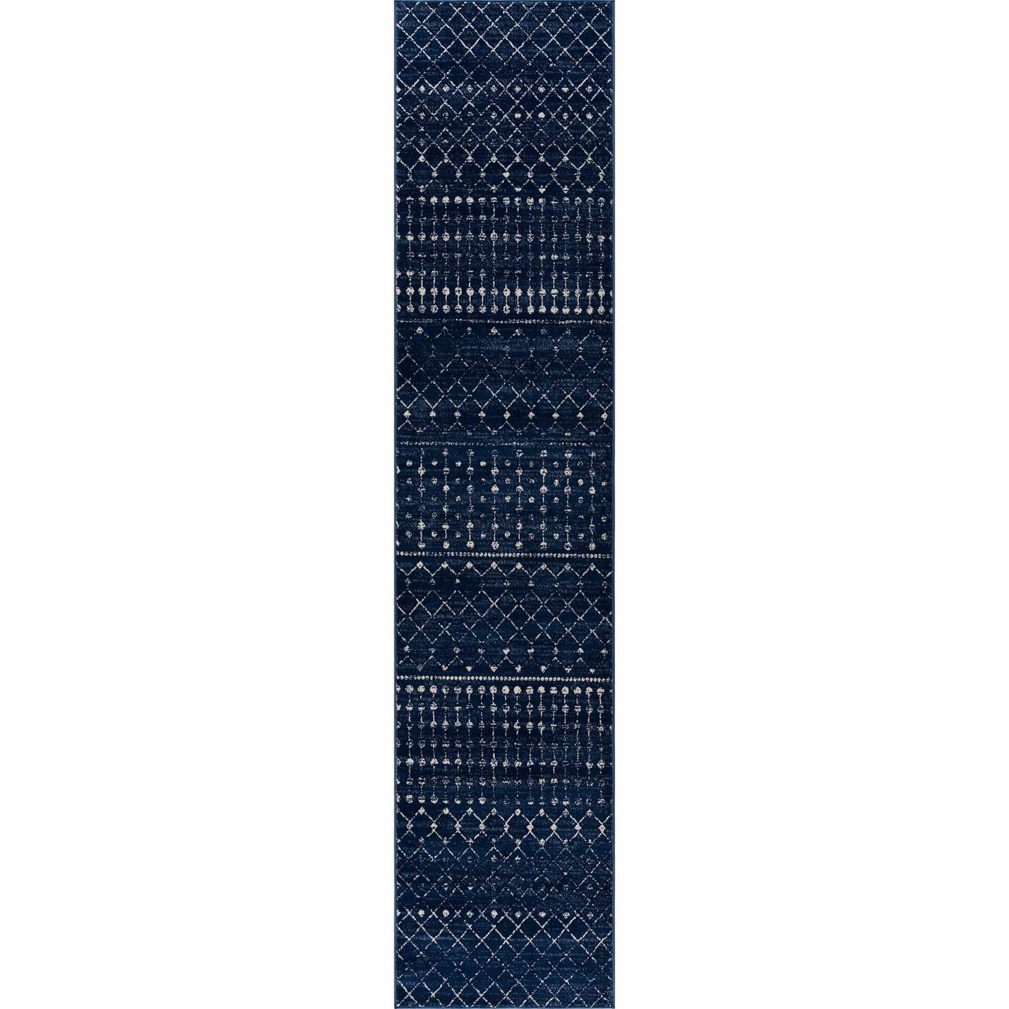 Tigrican Navy Area Rug - Elegant Modern Home Décor Rug