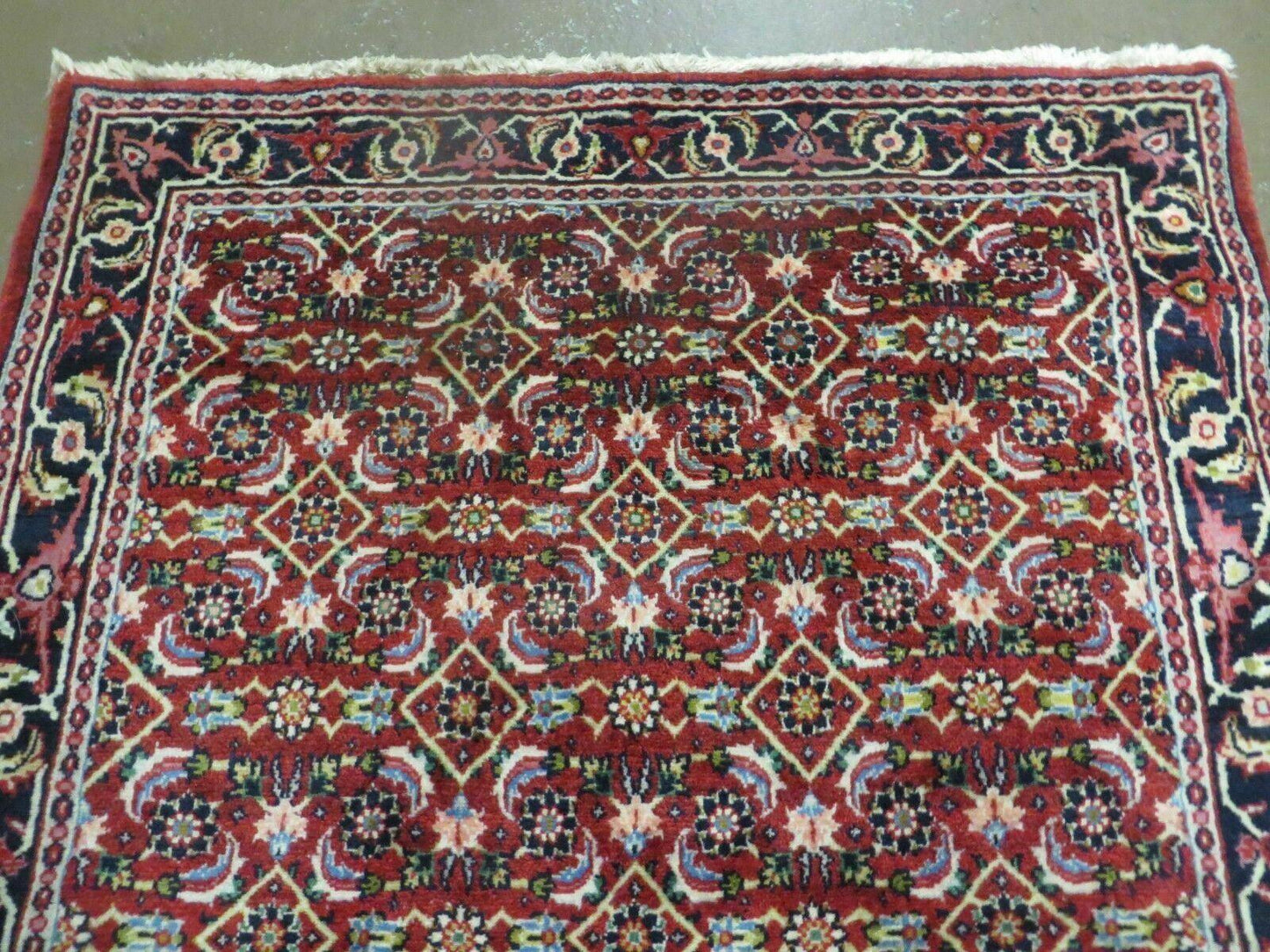 Handmade Knotted Indian Amritsar Floral Wool Rug 3 By 5 Feet Oriental Carpet