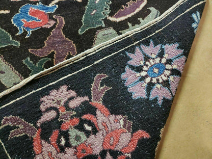 Antique Karabagh Caucasian Rug Handmade Wool Carpet Organic Dye 4 Ft 5 In By 16 Ft 1 In