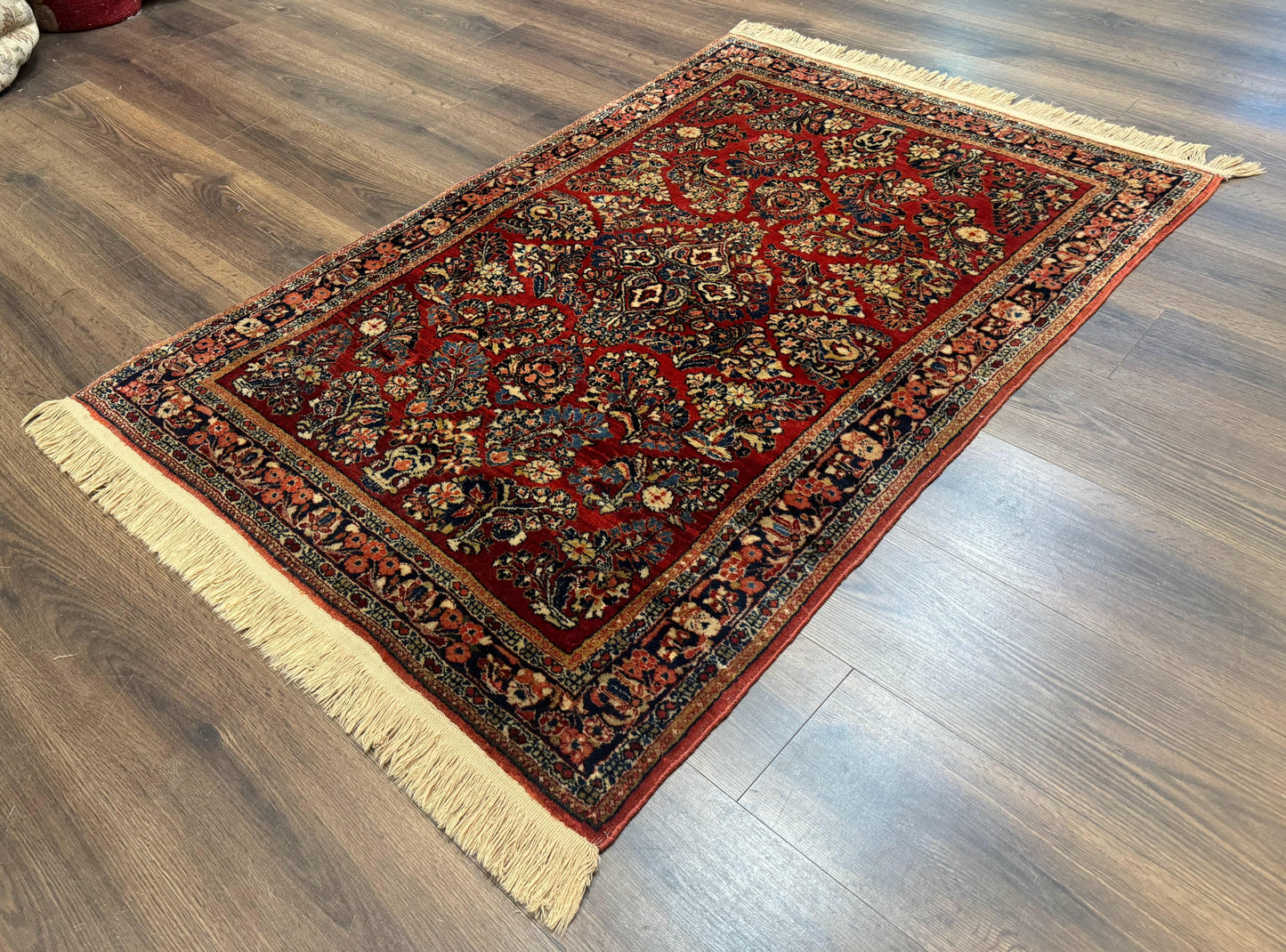 Antique Sarouk rug