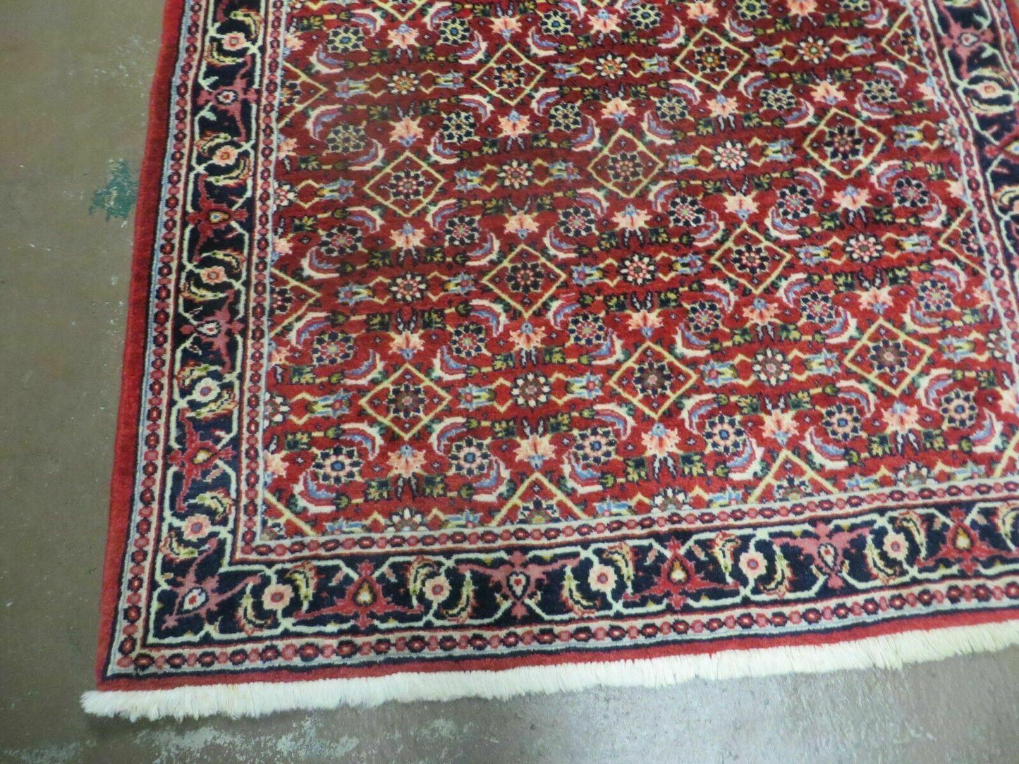 Handmade Knotted Indian Amritsar Floral Wool Rug 3 By 5 Feet Oriental Carpet