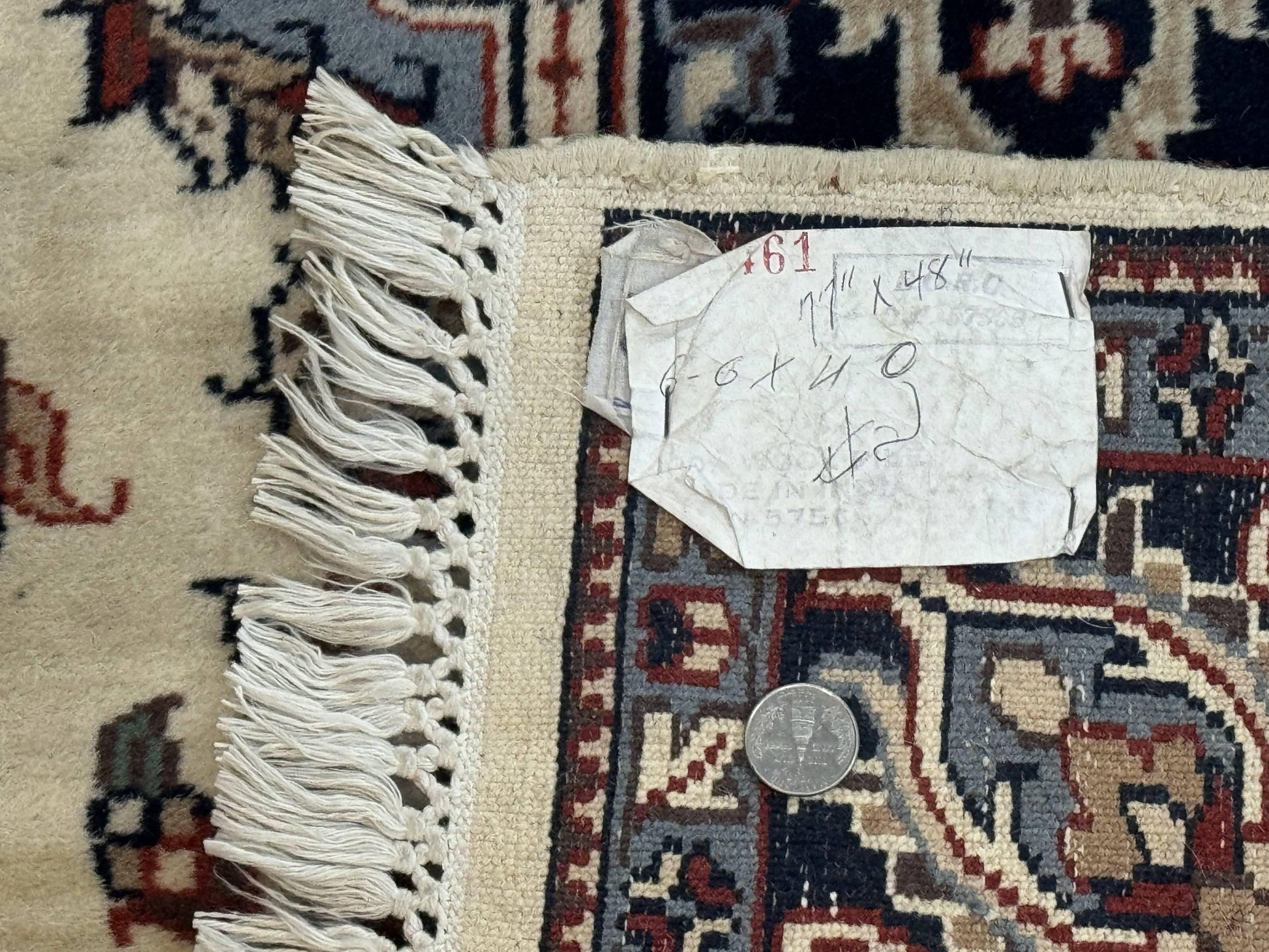 Vintage style rug