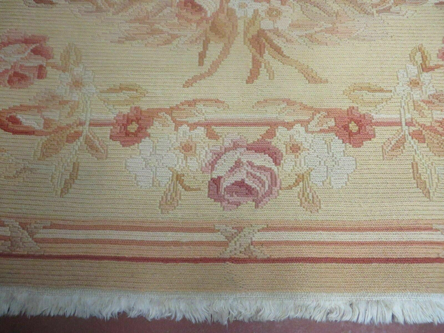 Vintage Turkish Kilim Soumak Flat Weave Wool Rug 58 By 94 Inches Handcrafted 1970s