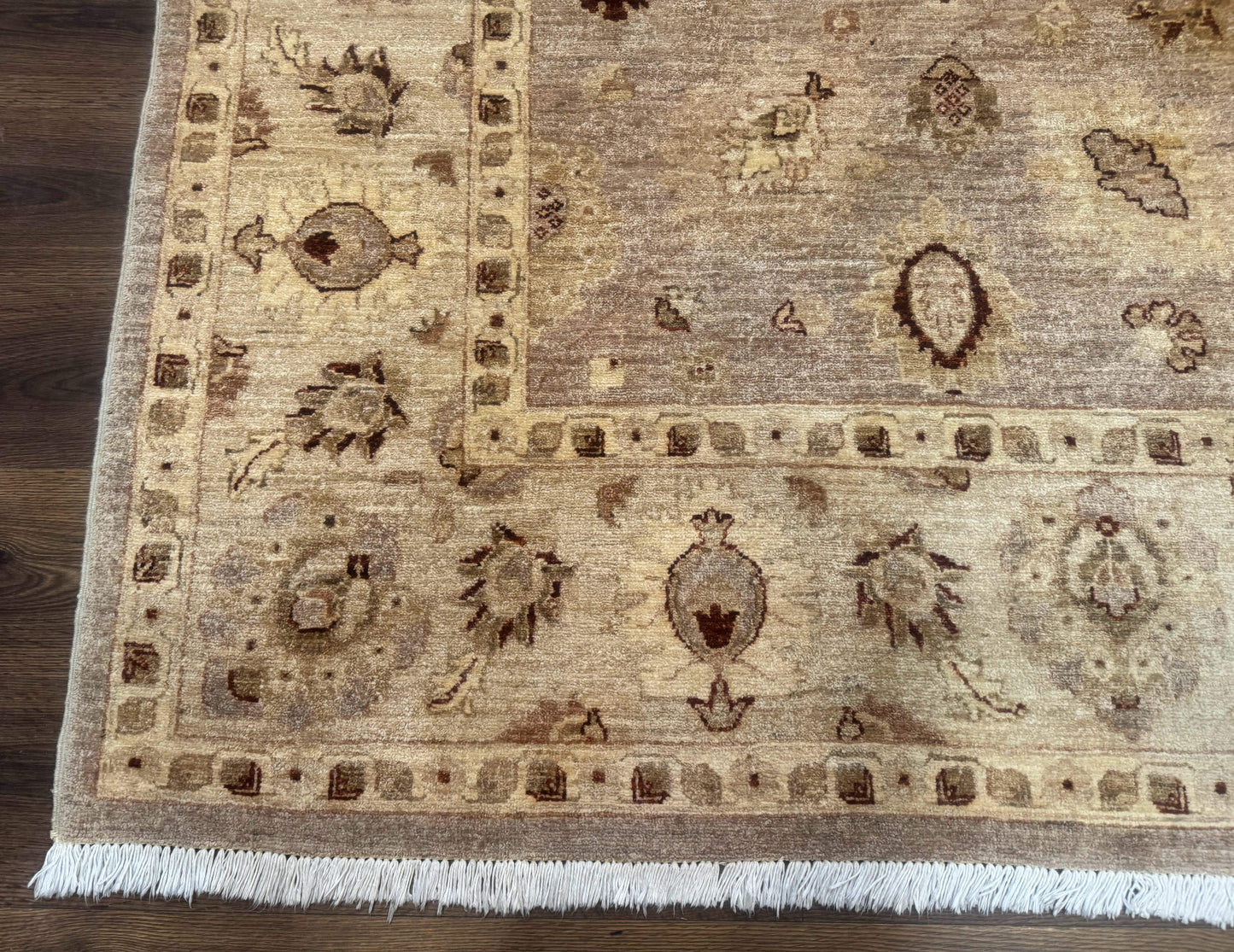 Peshawar Rug 8x11 Handmade Wool Indo Persian Mahal Carpet Vintage Oriental Style