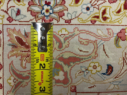 Vintage Handmade Turkish Silk Rug 3x5 Oriental Area Rug 900 KPSI Wow