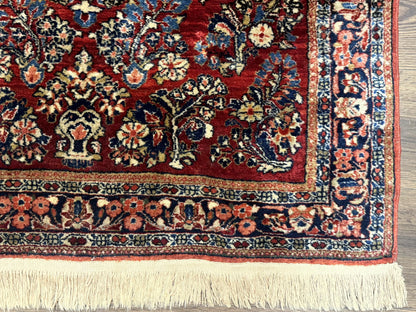 Vintage Sarouk rug