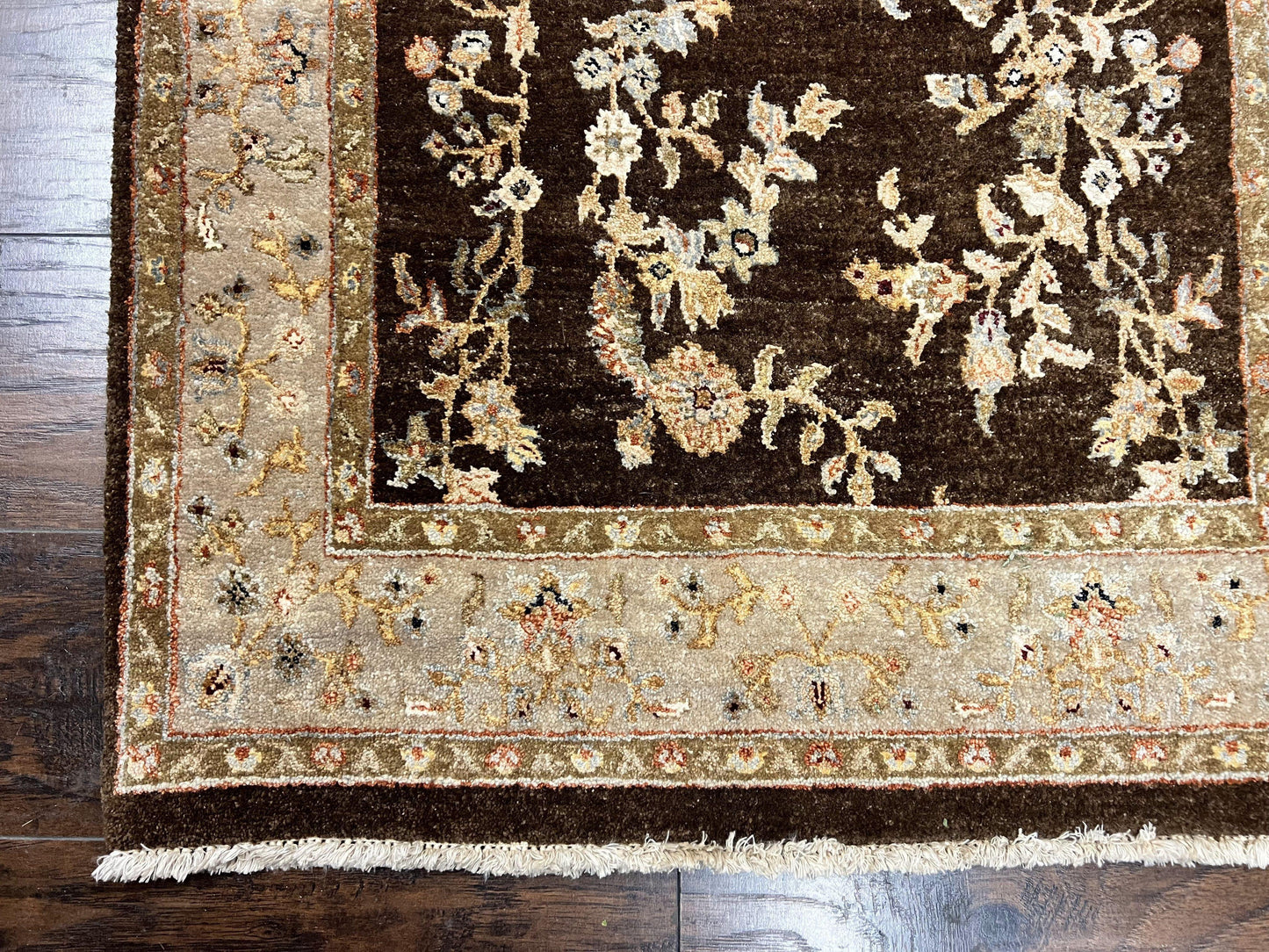 Peshawar Runner Rug Hand Knotted Wool 3x20