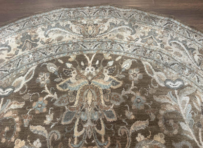Karastan Rug Euphoria Round 8x8 Ft Indo Mahal Design Contemporary