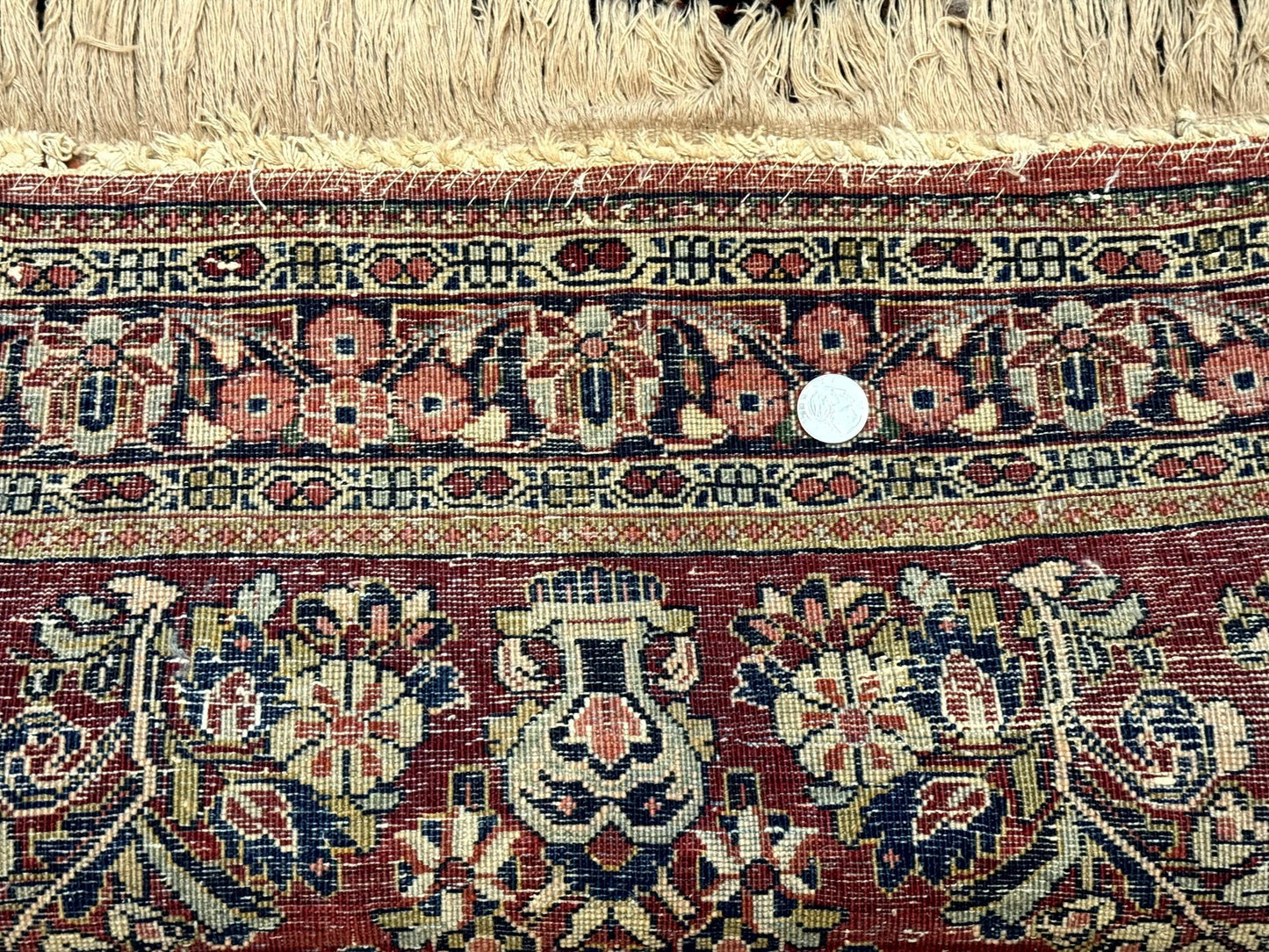 Ornate Sarouk rug