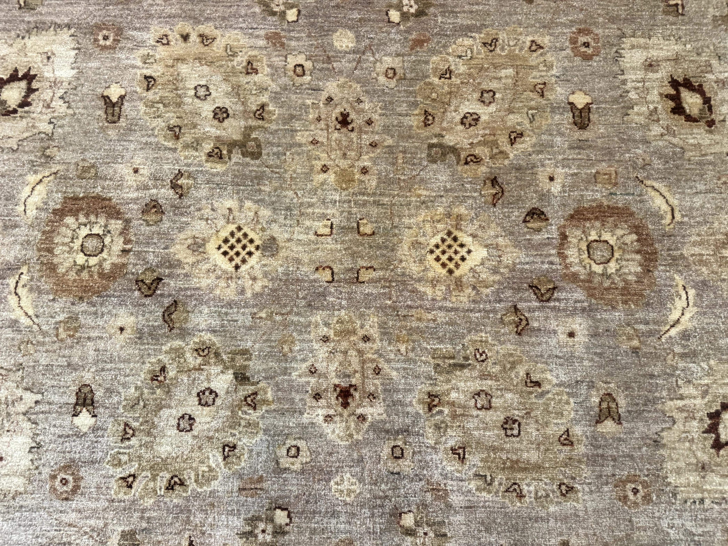 Peshawar Rug 8x11 Handmade Wool Indo Persian Mahal Carpet Vintage Oriental Style