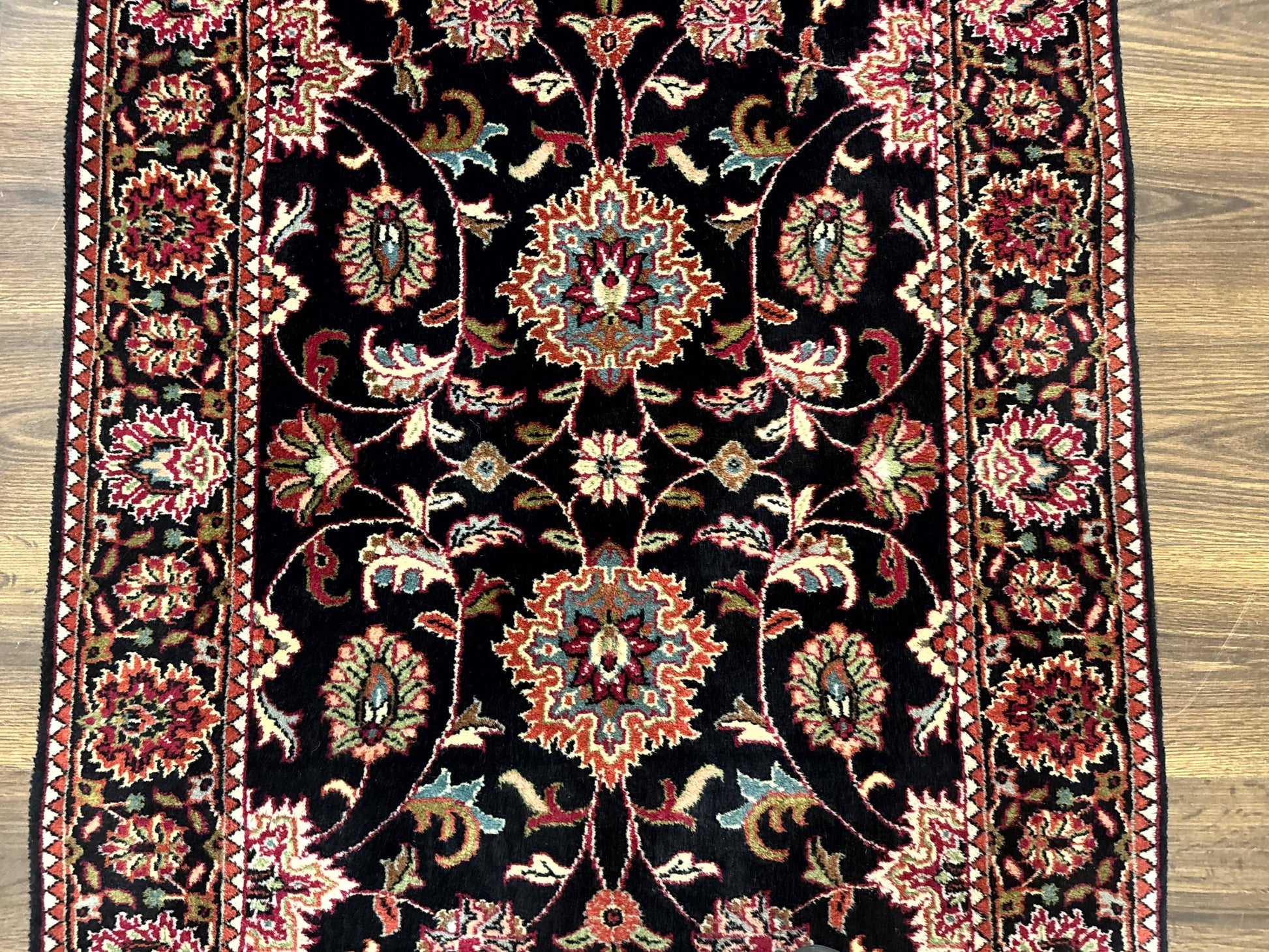 Black Persian rug