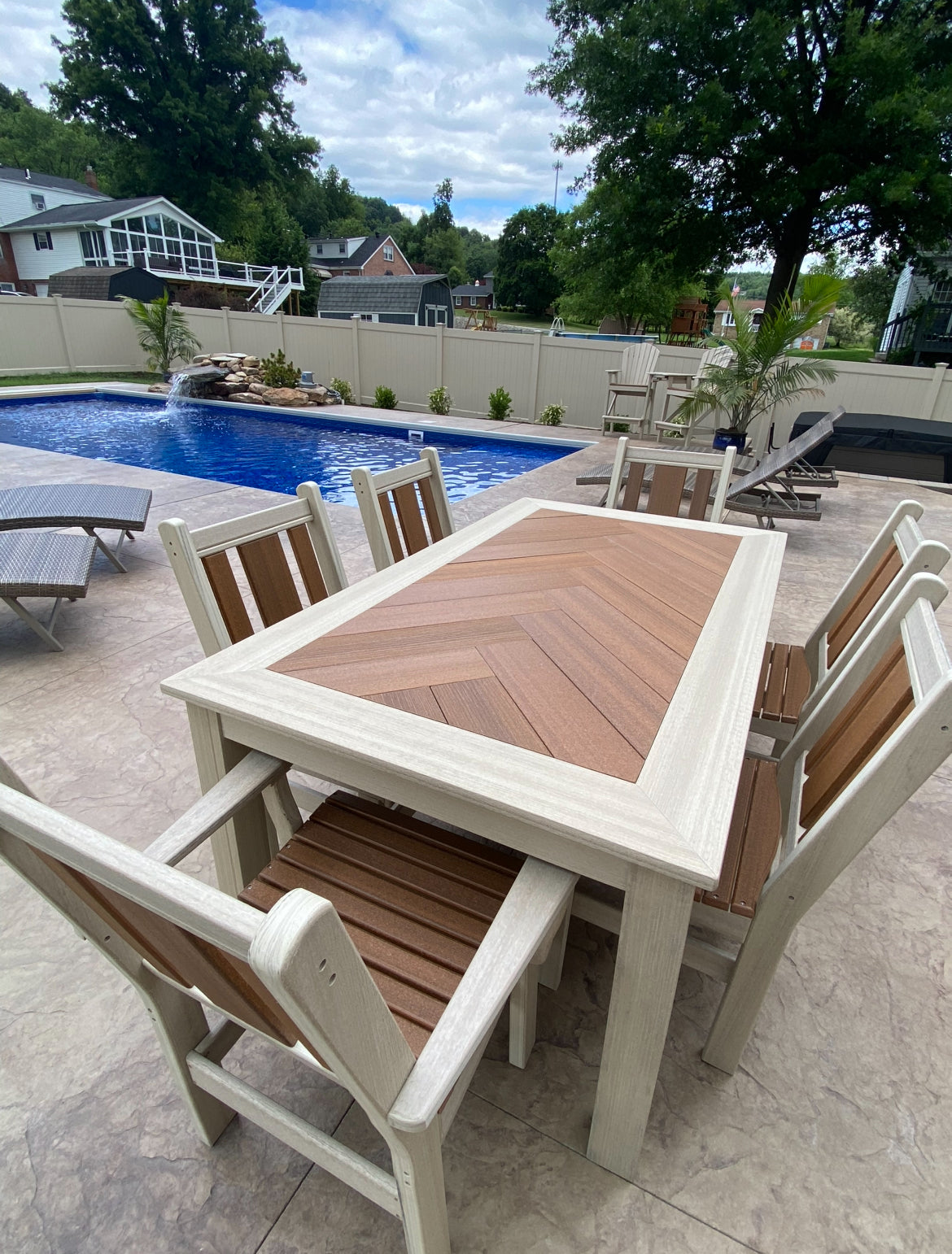 Sanremo Outdoor Dining Chair HDPE All Weather Patio Furniture