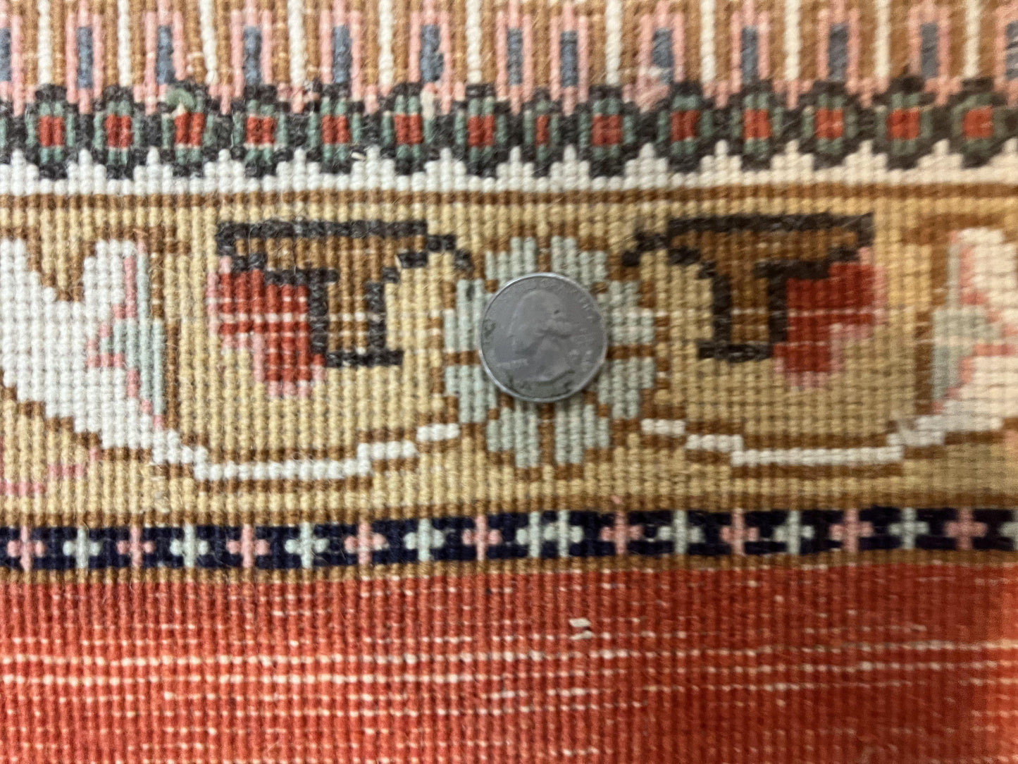 Persian Tabriz Runner Rug 3x12 Hand Knotted Wool Oriental Hallway Carpet