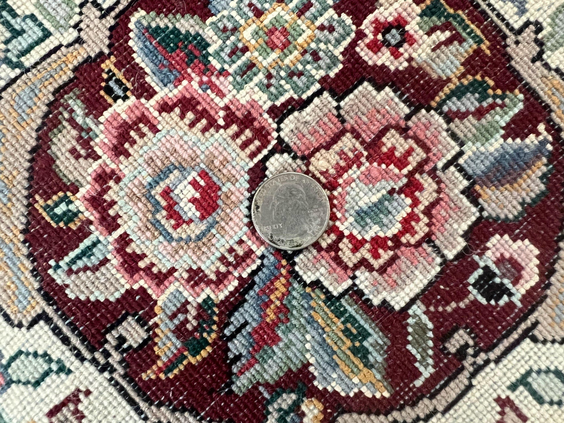 Medallion area rug
