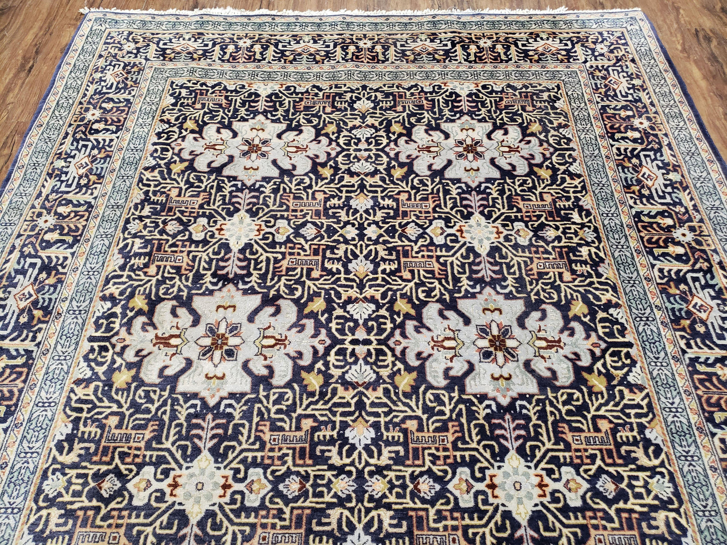 Navy Persian rug