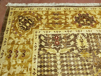 Gold Floral Rug