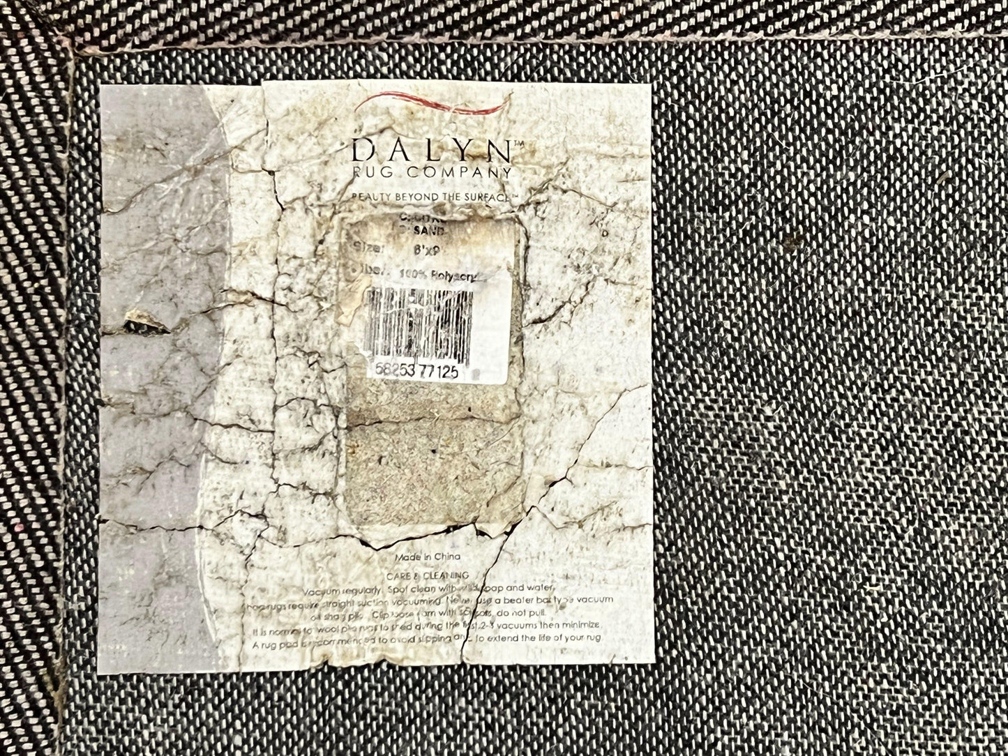 Abstract Rug 6x9 Modern Contemporary Area Rug Red Orange Green