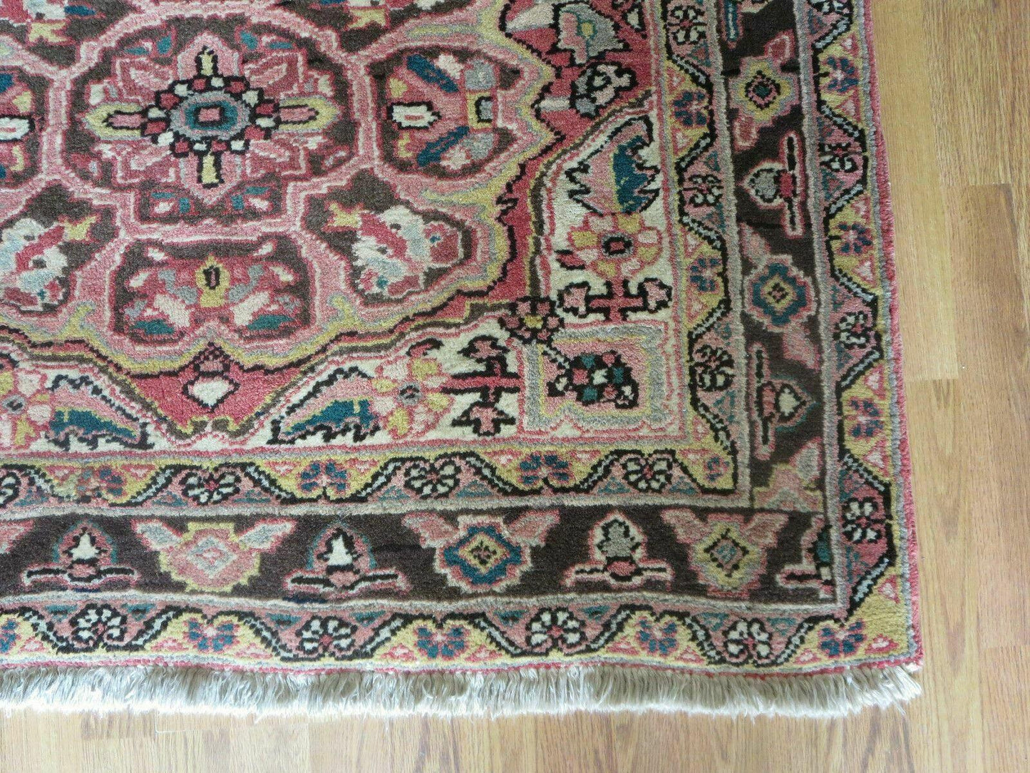 Antique Handmade Turkish Wool Runner Rug 3 Ft 9 In By 10 Ft 6 In