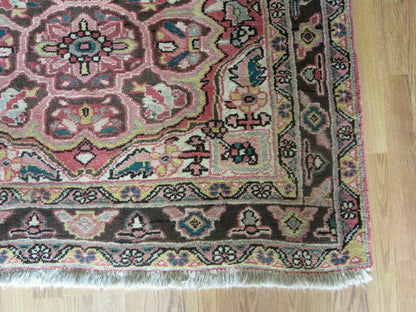 Antique Handmade Turkish Wool Runner Rug 3 Ft 9 In By 10 Ft 6 In