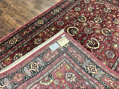 Karastan Williamsburg Herati Wool Rug 6x9 Vintage Persian Area Carpet Wool Pile