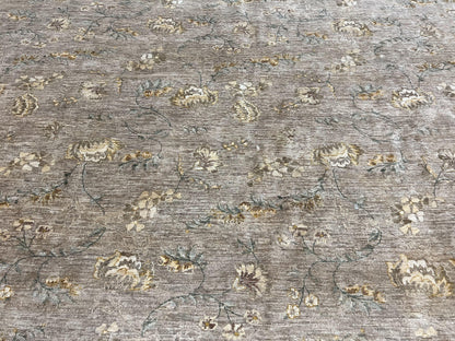 Persian Rug 12x15 Hand Knotted Wool Oriental Floral Palace Size Carpet